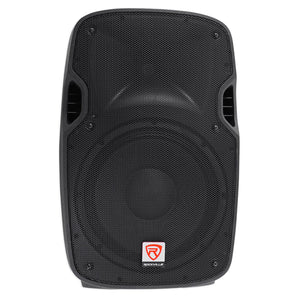 Rockville SPGN128 12" Passive 1200W DJ PA Speaker ABS Lightweight Cabinet 8 Ohm