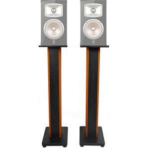 (2) 36" Bookshelf Speaker Stands For Yamaha NS-333 Bookshelf Speakers