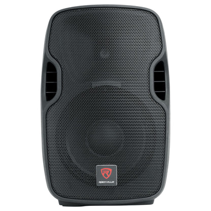 (2) BPA10 400 Watt 10" Powered Speakers+2-Channel Bluetooth Mixer w/USB