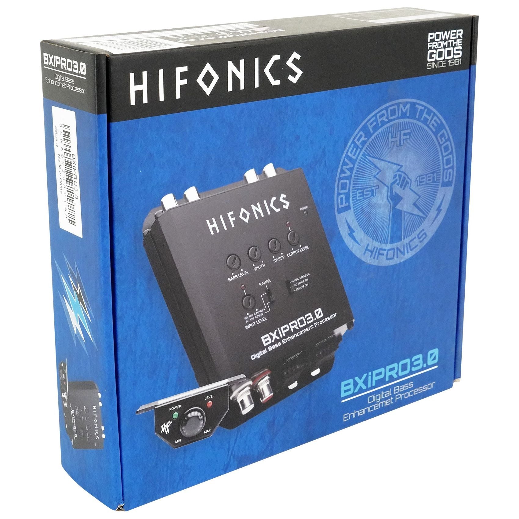 Hifonics BXiPRO3.0 Digital Bass Enhancement Processor with Dash-Mount ...