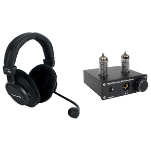Beyerdynamic DT 290 MK II 250 Ohm Two-Ear Broadcasting Headset w/ Mic+Amplifier