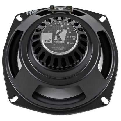 10PS5250 Motorcycle Speakers + Rockville Marine 16-Gauge Speaker Wire