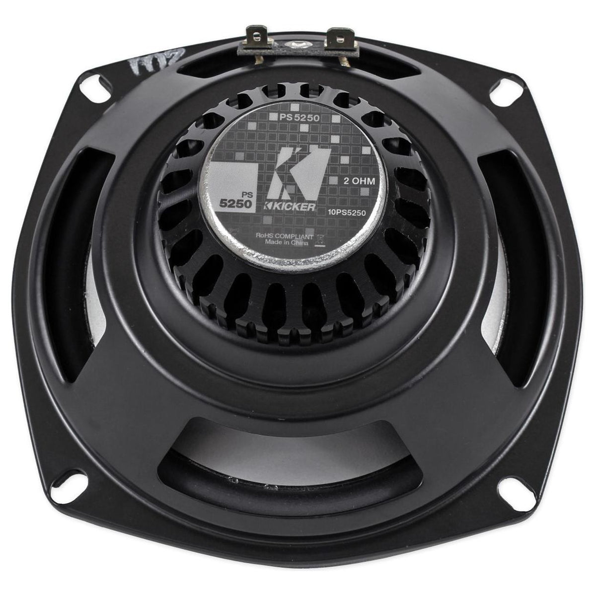 Kicker 10PS5250 5.25” Harley Davidson Motorcycle Speakers+Free Bluetooth Speaker