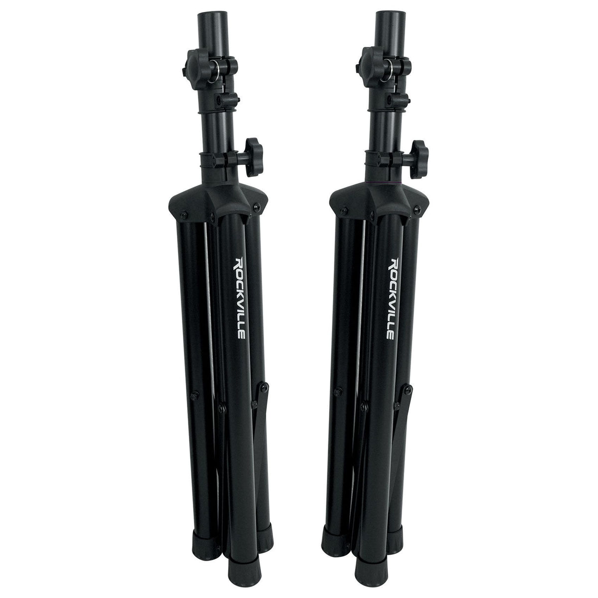 Rockville RPG2X10 Box 1 includes 2 800w Passive DJ PA Speakers+2 Stands+2 Mics+Cables