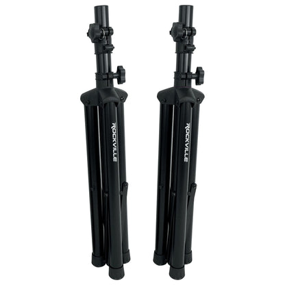 Rockville RPG2X10 Box 1 includes 2 800w Passive DJ PA Speakers+2 Stands+2 Mics+Cables