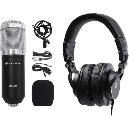 HD9 Studio Reference Headphones with Condenser Microphone