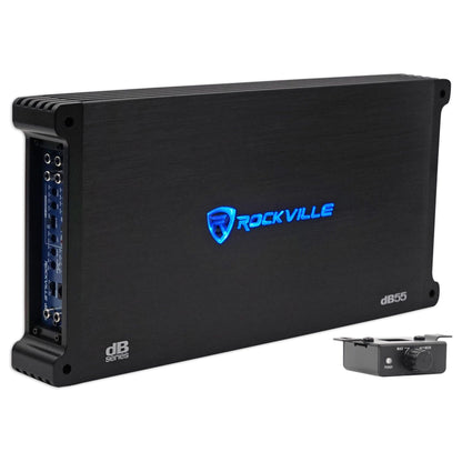 dB55 5-Channel Amplifier + 4 AWG 4-Channel Kit Bundle