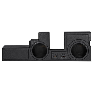 Super Duty Dual 10" Ported Subwoofer Box Enclosure For 2000-16 Ford F250/350/450