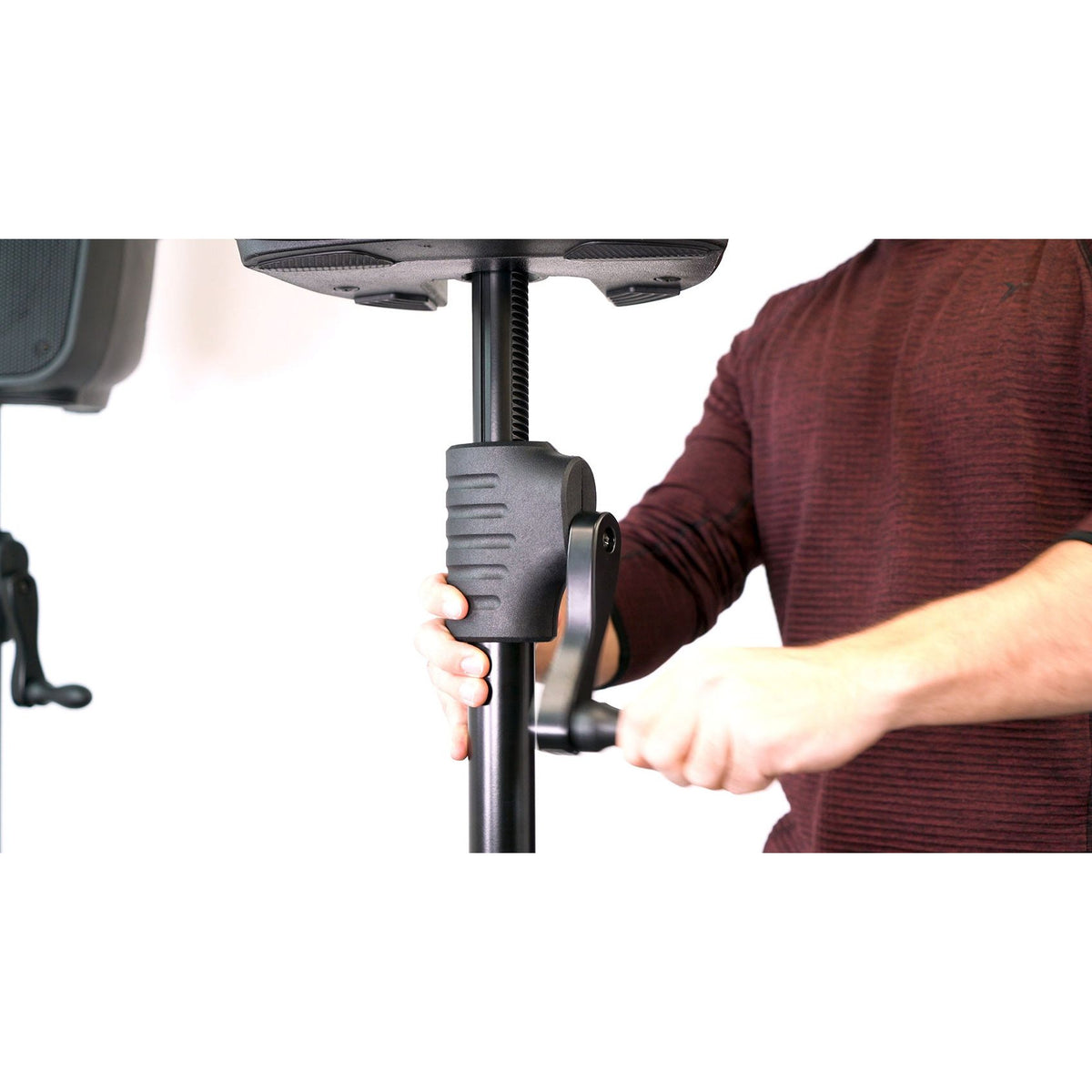 (4) FX Par 9 Multi-Effect Par Lights + Crank-Up Stand + Lighting Crossbar