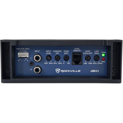 K5 W10K5S4 10" Subwoofer + dB10 Amplifier Bundle