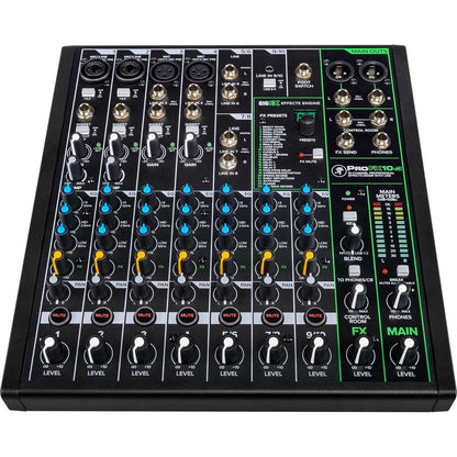 3-Person Podcast Recording Kit with ProFX10 v3 Mixer and Desk Stands