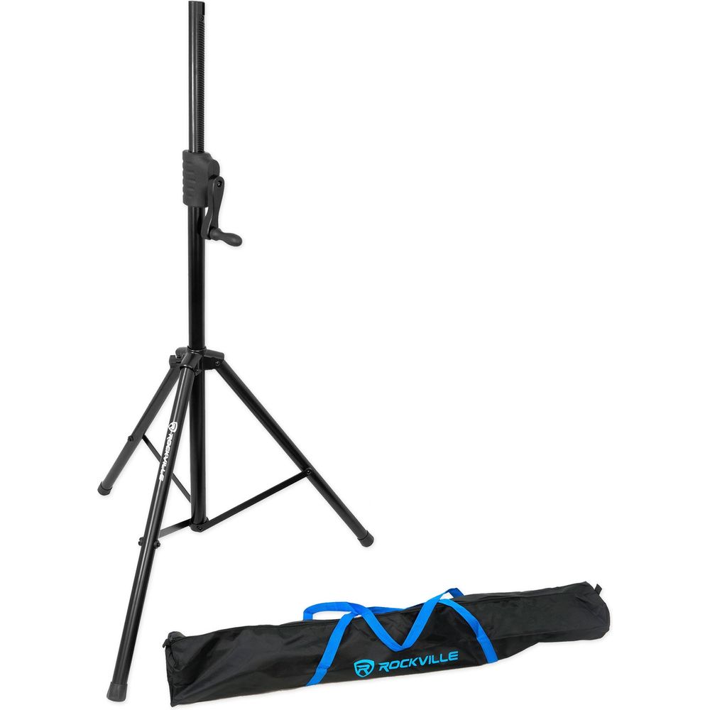 (2) SPGN108 10" Passive 800W DJ PA Speakers+Crank-Up Speaker Stands