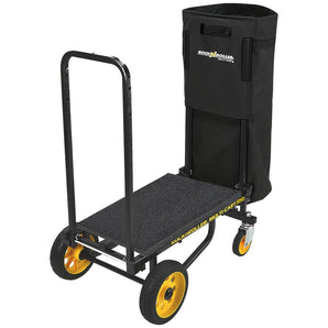 RocknRoller R10RT R10 500lb Capacity DJ PA Transport Cart+Equipment Bag+Deck