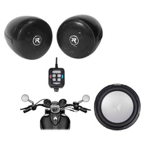 45KM122 12" Marine Subwoofer & RockNRide Handlebar Speaker Bundle