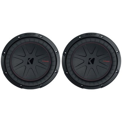 (2) 48CWR104 COMPR10 10" 1600 Watt Car Stereo Subwoofers Subs CWR10-4