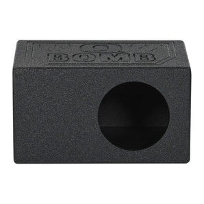 Rockville RQB65 Single 6.5" Ported Subwoofer Enclosure Bedlined Sub Box 1.01 Cu