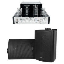 BluTube Tube Amplifier/Home Theater Bluetooth Receiver + 5.25" Speakers