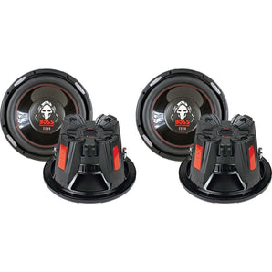 (2) Boss Audio PHANTOM P126DVC 12" 4600 Watt Pair Subwoofers Dual 4-Ohm Car Subs