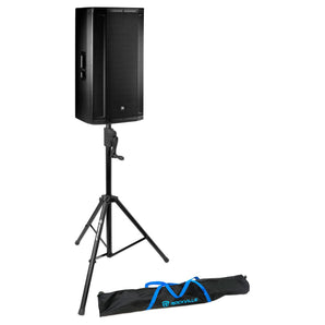 JBL SRX835P 15" 2000w Powered 3-Way DJ PA Speaker w/DSP+Crank-Up Speaker Stand