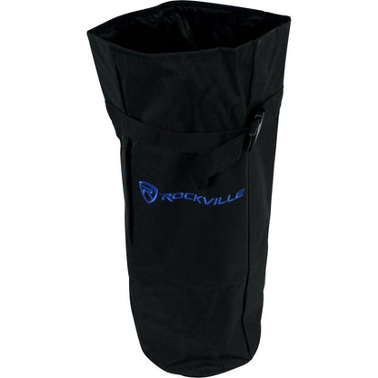 Rock Cart Pro DJ Equipment Transport Roller Car+Mic/Speaker Stand Bag