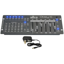 Chauvet DJ Obey 6 Compact Universal 6 Channel DMX DJ MIDI FX Controller