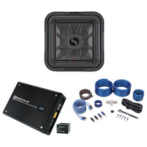 L7T122 12" Solo-Baric Subwoofer, Mono Amplifier & Wire Kit