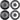 Kenwood 6.5" Front+Rear Factory Speaker Replacement For 2000-2003 Nissan Maxima