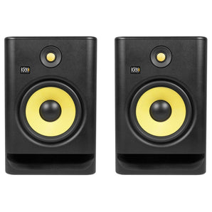 2 KRK ROKIT 8 G4 8" Bi-Amped Active Powered Studio Monitor Speakers RP8-G4 RP8G4