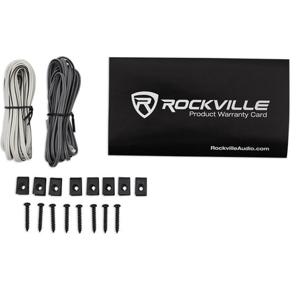 Rockville 6x8" Rear Factory Speaker Replacement Kit For 2004 Ford F-150 Heritage