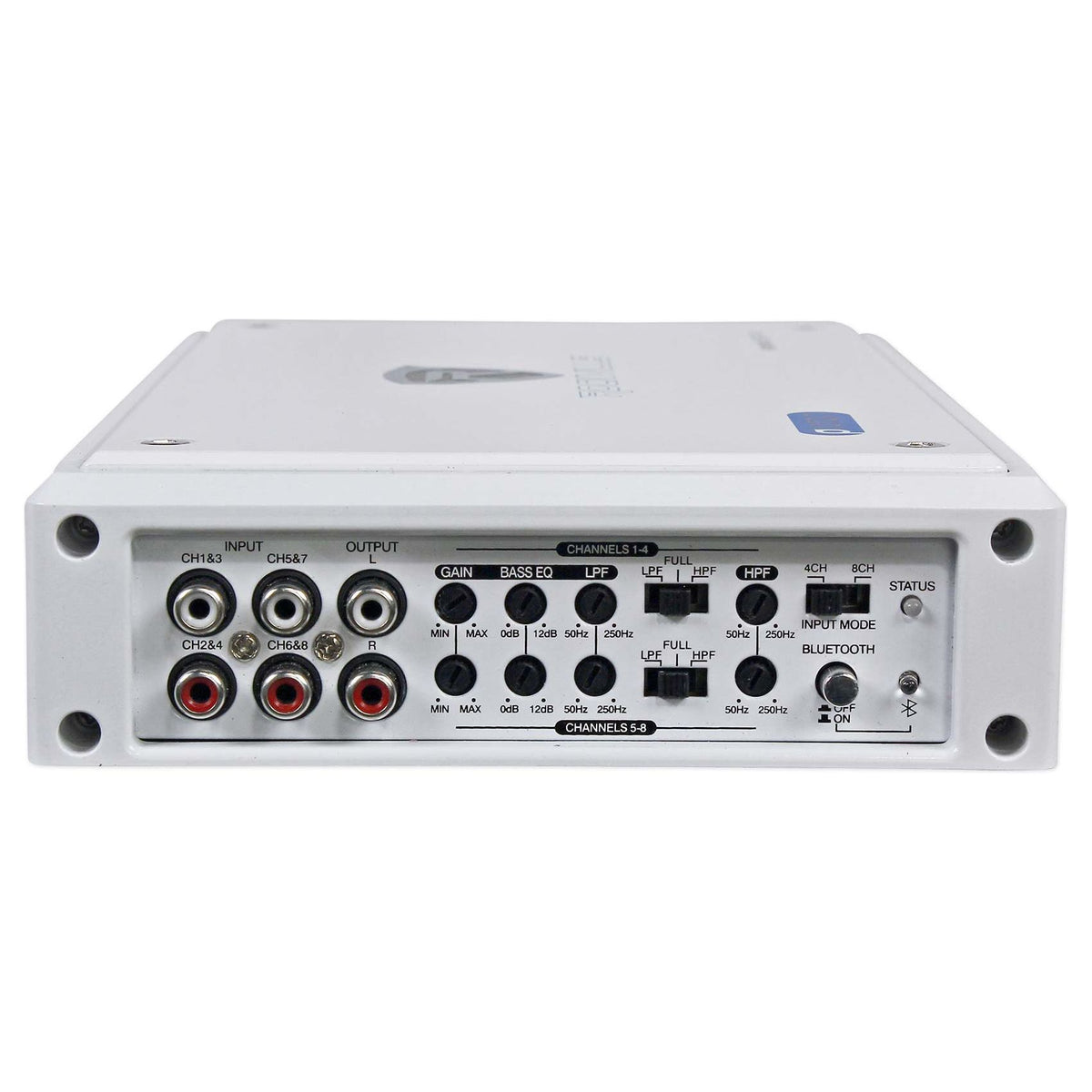 Rockville RXM8BTW 8 Channel 1500 Watt Marine Bluetooth Amplifier