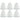 6) Rockville PEN-65T White 6.5" 70V Hanging Pendant Speakers For Office/Bar/Cafe