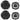 (4) Alpine SPE-5000 5.25" 400 Watt 2-Way Pair of Car Audio Speakers Type-E