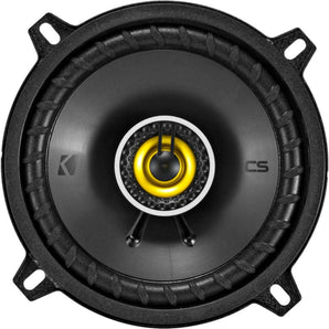 (2) kicker CSC54 5.25" 360° Swivel White Aluminum Surface Mount Speakers