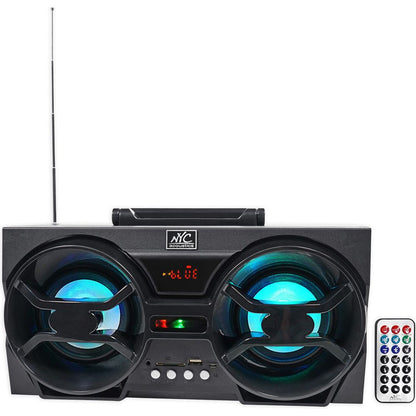 SRM150 Powered Active PA Monitor Speaker With Bonus Bluetooth Boombox