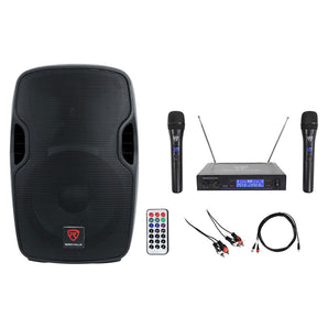 Rockville Powered 12" Karaoke Pro System/Machine 4 ipad/iphone/Android/Laptop/TV