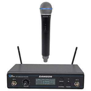 SAMSON Concert 99 Wireless Handheld 80-Ch Microphone Mic 4 Church Sound Systems