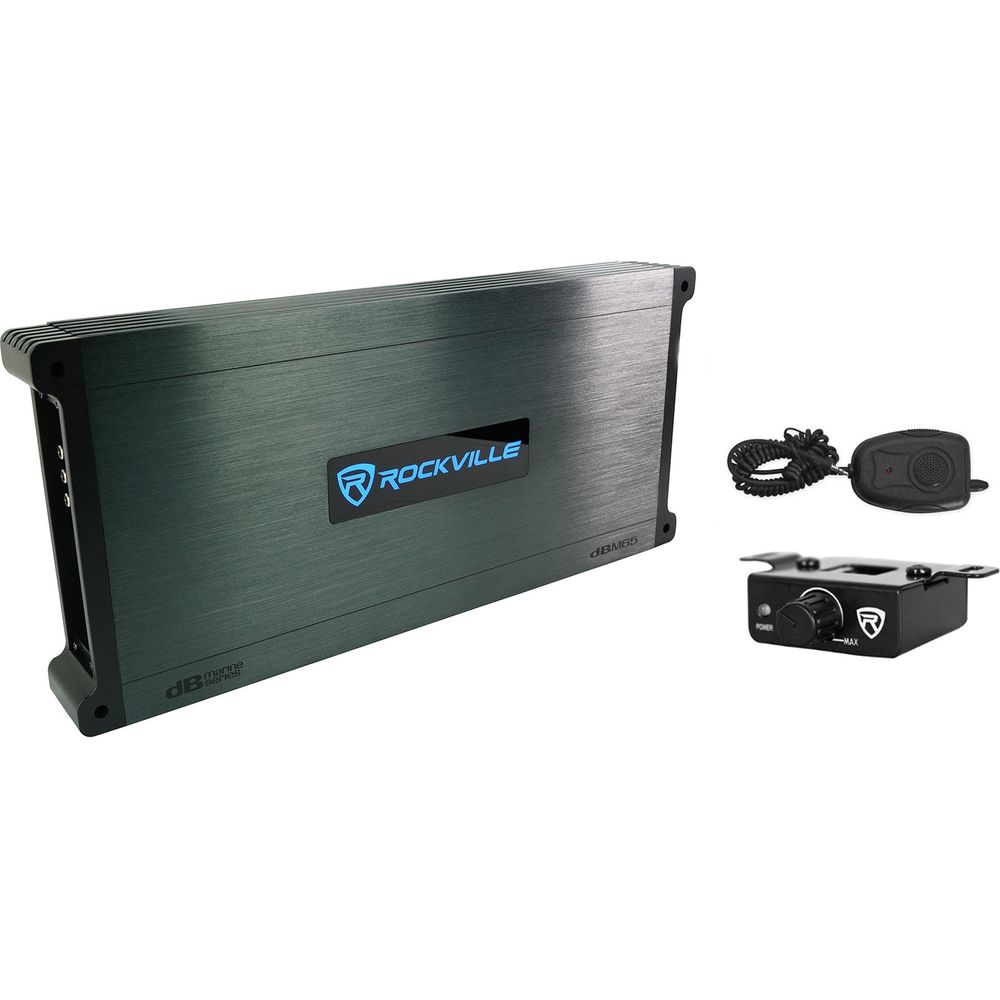 RKL80MB Black 6-Pack + DBM65 Marine Amplifier Bundle