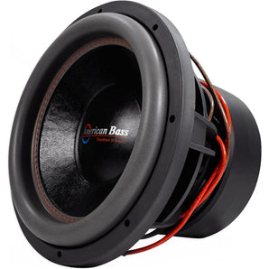American Bass HD12D2 HD 12" 4000w Competition Car Subwoofer 300Oz Magnet, 3" VC