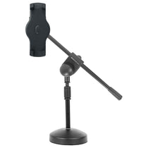 Smartphone Tablet Boom Table Stand For Zoom Live Stream Conference