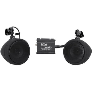Boss Audio 600w Bluetooth Speakers+Amplifier Handlebar System Motorcycle/ATV/UTV