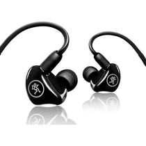 Mackie MP-240 Dual Hybrid Driver Professional In-Ear Monitors+Molded Carry Case