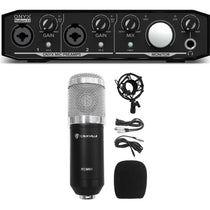 Onyx Producer 2.2 2x2 USB MIDI Recording Studio Interface with Microphone