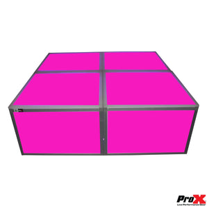 ProX XSA-2X2-24 Lumo/Acrylic Stage 2'x'2x24" Dance Floor Platform Cube Light Box