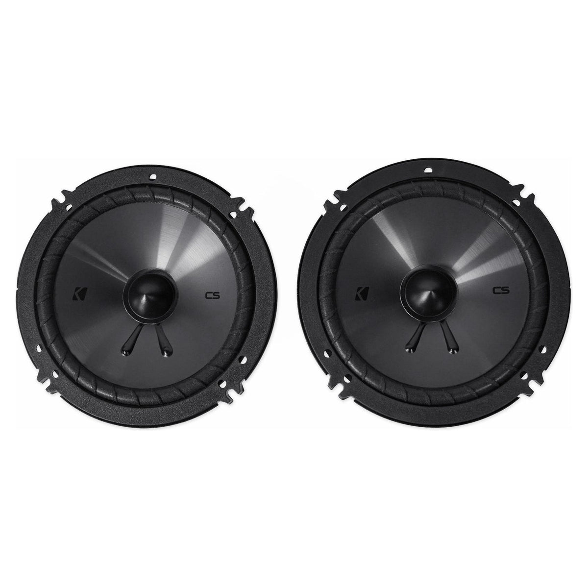 6.5" Component Speaker Set Plus 6.5" Coaxial Speaker Pair