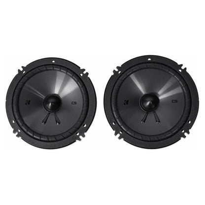 6.5" Component Speaker Set Plus 6.5" Coaxial Speaker Pair