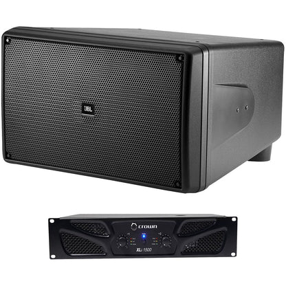 Control SB2210 Subwoofer + Crown XLi1500 Power Amplifier