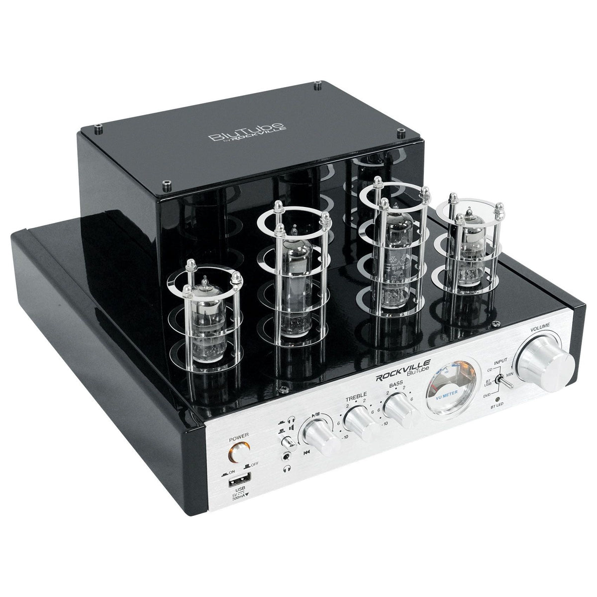 BluTube Amplifier/Home Theater Receiver + (2) 6.5" LED Ceiling Speakers