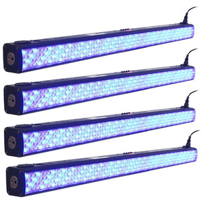 4) American DJ MEGA BAR RGBA 42" Inch RGBA Wash Lights w/ DMX or RF Control