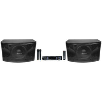 RPA70WBT Karaoke Amplifier + KPS12 12" Speakers 2-Pack Bundle