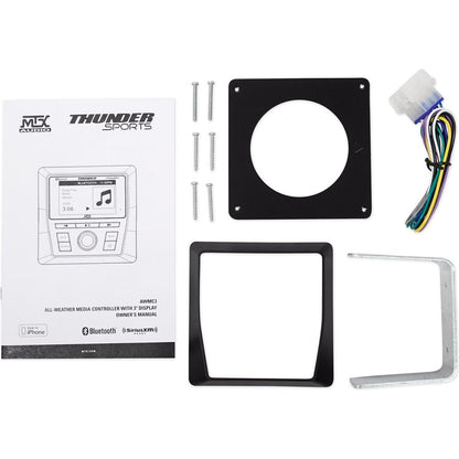 AWMC3 Receiver + Dash Pod Speakers + Tower Speakers